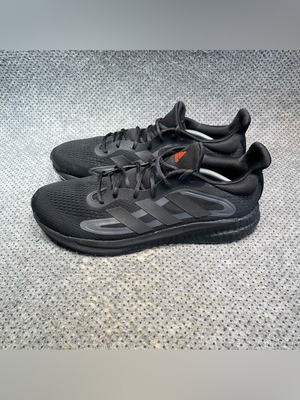 Adidas Solar Glide 4 Black Running Shoes Size 12 Men’s